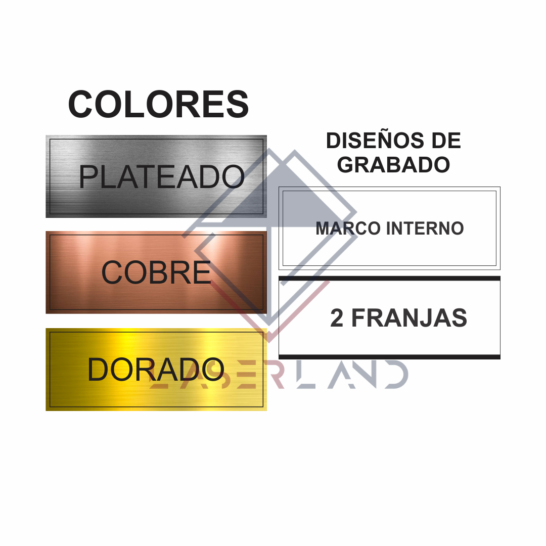 Placa de Identificación para Cascos