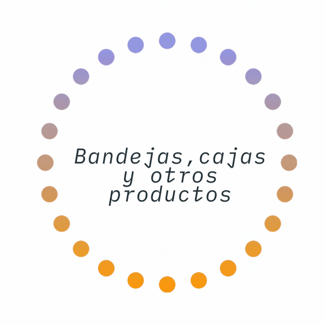 Bandejas, cajas y otros productos 🗃️