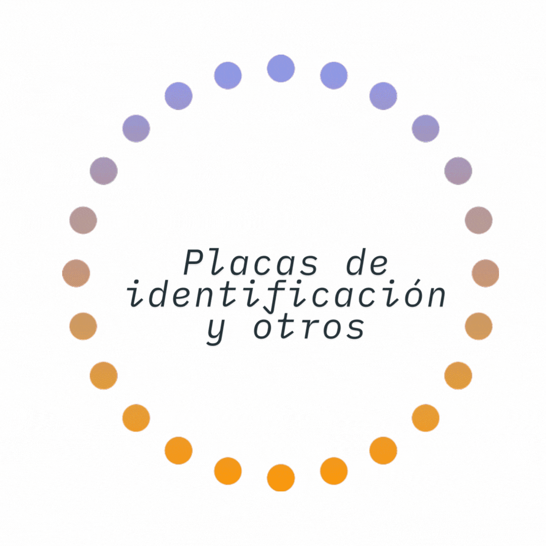 Identificación, señaléticas y Galvanos  🆔