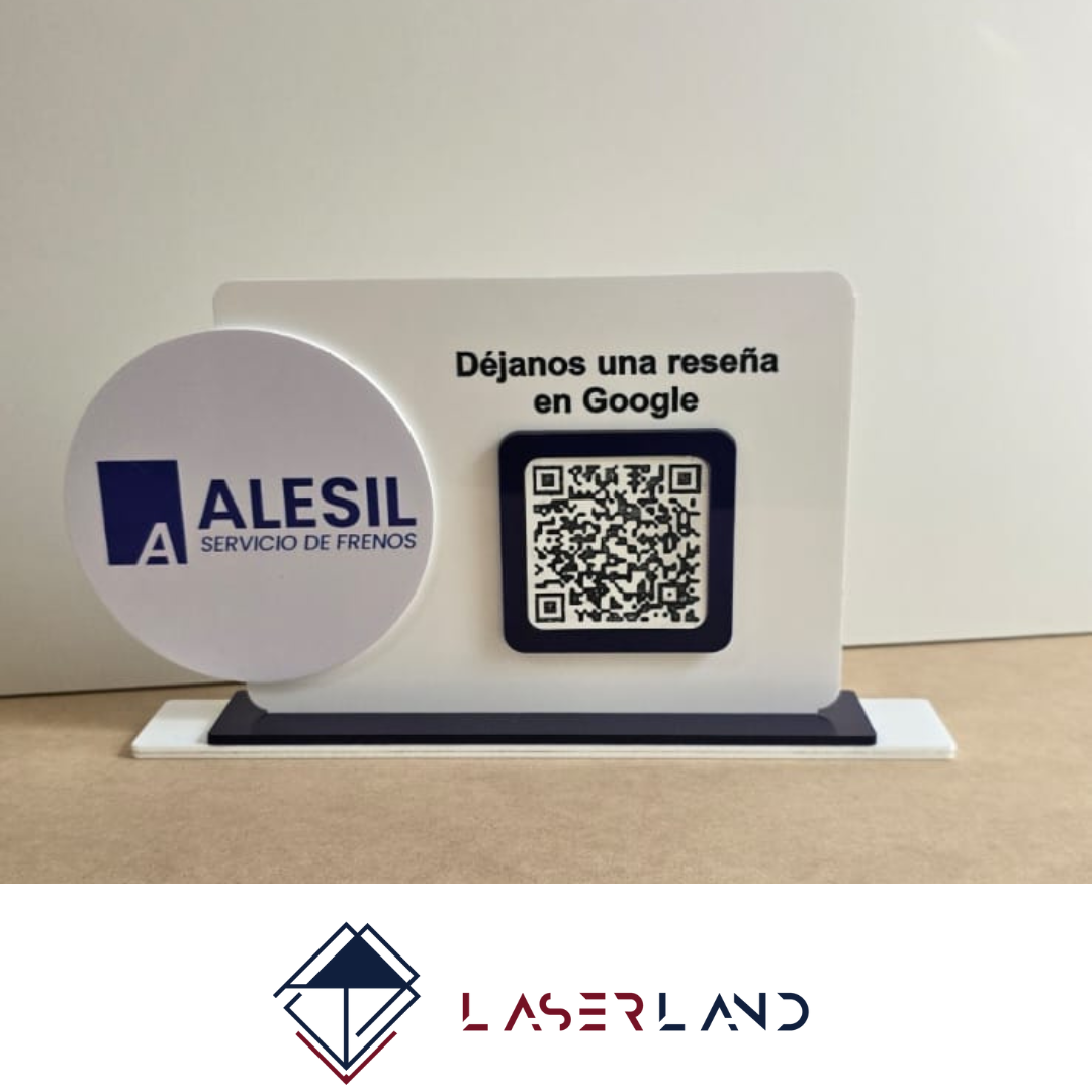Identificador QR horizontal