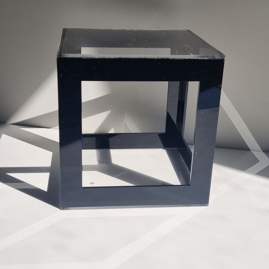 Cubo acrílico alzador