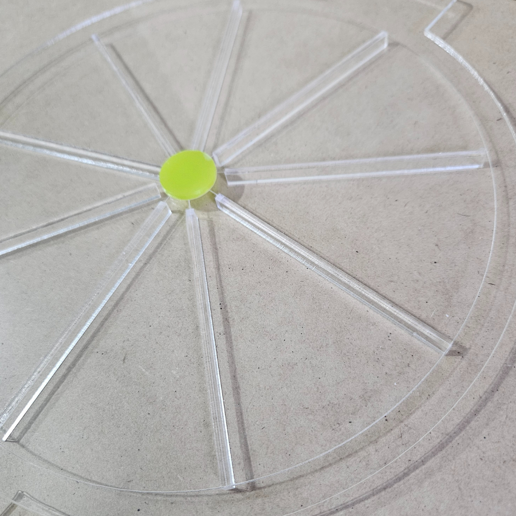 Porcionador para torta (con agarraderas)
