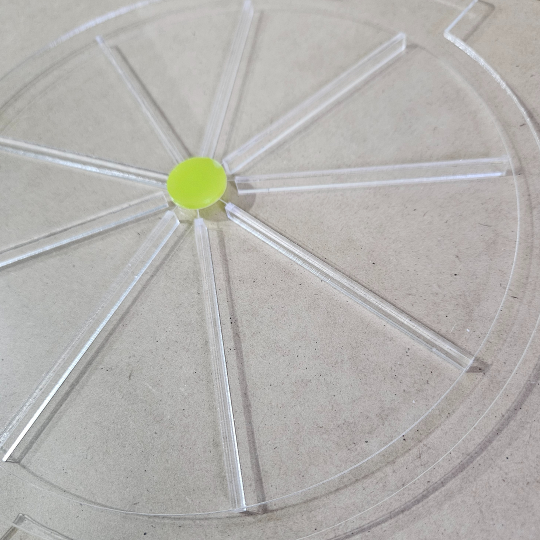 Porcionador para torta (con agarraderas)