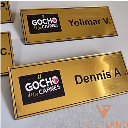 Placas de Identificación para Cascos. Logo Color (Pack 10 unidades)