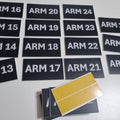 Rótulos en Lamicoid para Tableros Eléctricos | Placas Identificadoras Grabadas